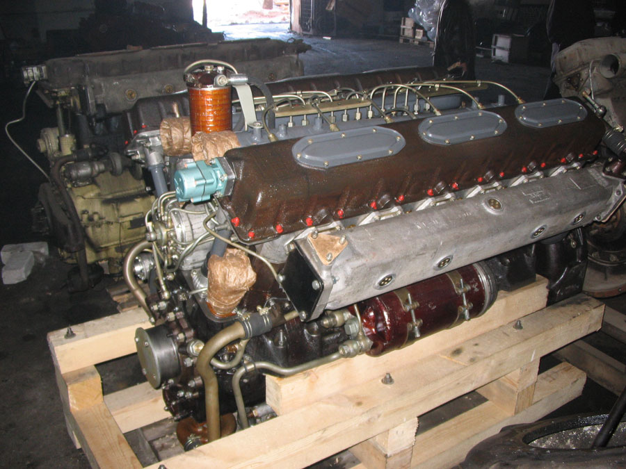 Дизельные двигатели Д12