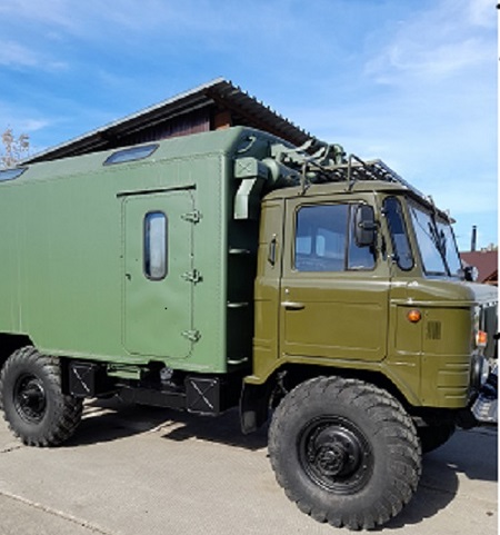 Грузовой автомобиль ГАЗ-66 вахта